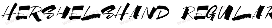 HershelsHand Regular字体转换